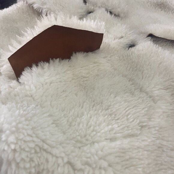 Free People Teddy Jacket Ivory Size XS - Picture 9 of 16